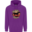 Mustang Mama Equestrian Horse Mothers Day Childrens Kids Hoodie Purple