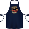 Mustang Mama Equestrian Horse Mothers Day Cotton Apron 100% Organic Navy Blue