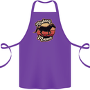 Mustang Mama Equestrian Horse Mothers Day Cotton Apron 100% Organic Purple