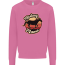 Mustang Mama Equestrian Horse Mothers Day Mens Sweatshirt Jumper Azalea