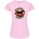 Mustang Mama Equestrian Horse Mothers Day Womens Petite Cut T-Shirt Light Pink