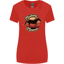 Mustang Mama Equestrian Horse Mothers Day Womens Wider Cut T-Shirt Red