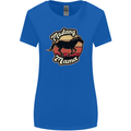 Mustang Mama Equestrian Horse Mothers Day Womens Wider Cut T-Shirt Royal Blue