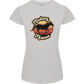 Mustang Mama Equestrian Horse Womens Petite Cut T-Shirt Sports Grey