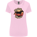 Mustang Mama Equestrian Horse Womens Wider Cut T-Shirt Light Pink