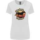 Mustang Mama Equestrian Horse Womens Wider Cut T-Shirt White
