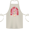 My Atoms Love Funny Physics Valentine's Day Cotton Apron 100% Organic Natural