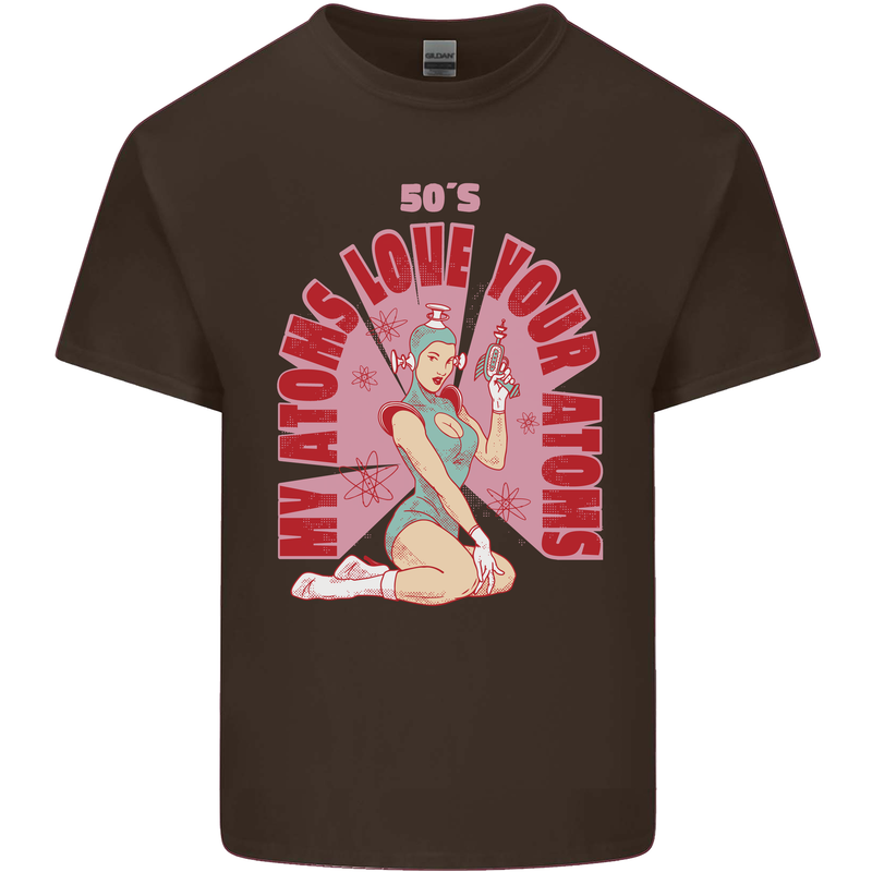 My Atoms Love Funny Physics Valentine's Day Kids T-Shirt Childrens Chocolate