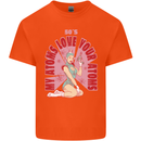 My Atoms Love Funny Physics Valentine's Day Kids T-Shirt Childrens Orange
