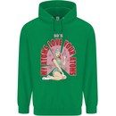 My Atoms Love Funny Physics Valentine's Day Mens 80% Cotton Hoodie Irish Green