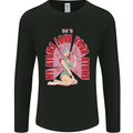 My Atoms Love Funny Physics Valentine's Day Mens Long Sleeve T-Shirt Black