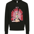 My Atoms Love Funny Physics Valentine's Day Mens Sweatshirt Jumper Black