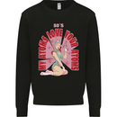 My Atoms Love Funny Physics Valentine's Day Mens Sweatshirt Jumper Black