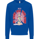My Atoms Love Funny Physics Valentine's Day Mens Sweatshirt Jumper Royal Blue