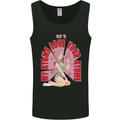 My Atoms Love Funny Physics Valentine's Day Mens Vest Tank Top Black