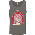 My Atoms Love Funny Physics Valentine's Day Mens Vest Tank Top Charcoal
