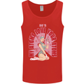 My Atoms Love Funny Physics Valentine's Day Mens Vest Tank Top Red