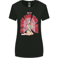 My Atoms Love Funny Physics Valentine's Day Womens Wider Cut T-Shirt Black