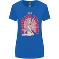 My Atoms Love Funny Physics Valentine's Day Womens Wider Cut T-Shirt Royal Blue