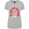 My Atoms Love Funny Physics Valentine's Day Womens Wider Cut T-Shirt Sports Grey