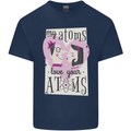 My Atoms Love Your Atoms Valentine's Day Kids T-Shirt Childrens Navy Blue