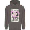My Atoms Love Your Atoms Valentine's Day Mens 80% Cotton Hoodie Charcoal