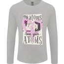 My Atoms Love Your Atoms Valentine's Day Mens Long Sleeve T-Shirt Sports Grey