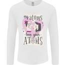 My Atoms Love Your Atoms Valentine's Day Mens Long Sleeve T-Shirt White