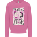 My Atoms Love Your Atoms Valentine's Day Mens Sweatshirt Jumper Azalea