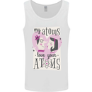 My Atoms Love Your Atoms Valentine's Day Mens Vest Tank Top White