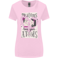 My Atoms Love Your Atoms Valentine's Day Womens Wider Cut T-Shirt Light Pink