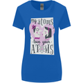My Atoms Love Your Atoms Valentine's Day Womens Wider Cut T-Shirt Royal Blue