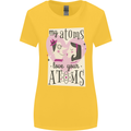 My Atoms Love Your Atoms Valentine's Day Womens Wider Cut T-Shirt Yellow