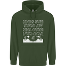 My Boat Has Sunk Sailing Sailor Boat Canoe Childrens Kids Hoodie Forest Green