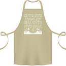 My Boat Has Sunk Sailing Sailor Boat Canoe Cotton Apron 100% Organic Khaki
