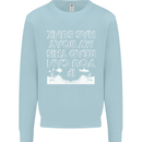 My Boat Has Sunk Sailing Sailor Boat Canoe Kids Sweatshirt Jumper Light Blue