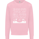 My Boat Has Sunk Sailing Sailor Boat Canoe Kids Sweatshirt Jumper Light Pink