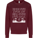 My Boat Has Sunk Sailing Sailor Boat Canoe Kids Sweatshirt Jumper Maroon