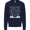 My Boat Has Sunk Sailing Sailor Boat Canoe Kids Sweatshirt Jumper Navy Blue