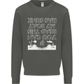 My Boat Has Sunk Sailing Sailor Boat Canoe Kids Sweatshirt Jumper Storm Grey