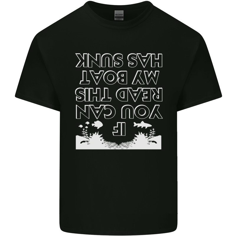 My Boat Has Sunk Sailing Sailor Boat Canoe Kids T-Shirt Childrens Black