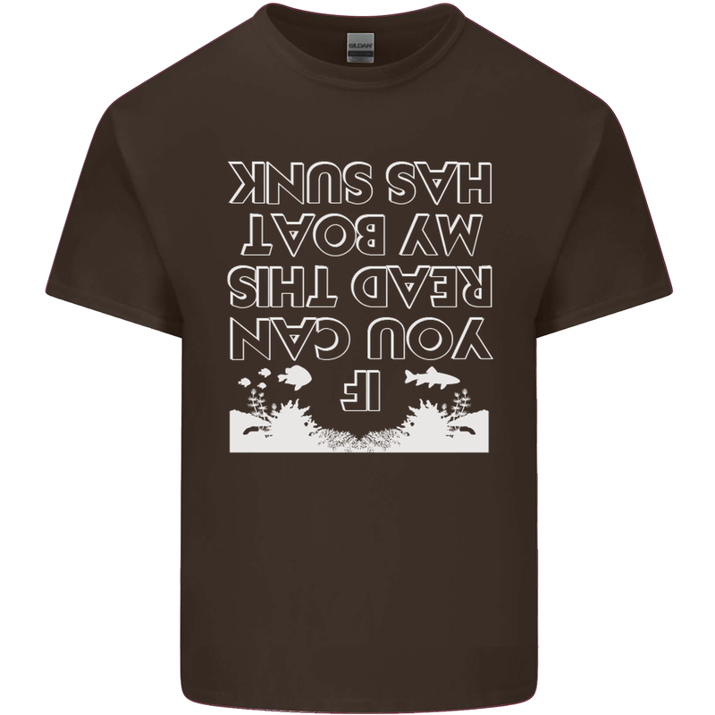My Boat Has Sunk Sailing Sailor Boat Canoe Kids T-Shirt Childrens Chocolate