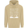 My Boat Has Sunk Sailing Sailor Boat Canoe Mens 80% Cotton Hoodie Sand