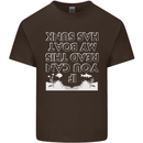 My Boat Has Sunk Sailing Sailor Boat Canoe Mens Cotton T-Shirt Tee Top Dark Chocolate