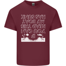 My Boat Has Sunk Sailing Sailor Boat Canoe Mens Cotton T-Shirt Tee Top Maroon