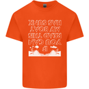 My Boat Has Sunk Sailing Sailor Boat Canoe Mens Cotton T-Shirt Tee Top Orange