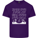 My Boat Has Sunk Sailing Sailor Boat Canoe Mens Cotton T-Shirt Tee Top Purple