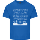 My Boat Has Sunk Sailing Sailor Boat Canoe Mens Cotton T-Shirt Tee Top Royal Blue