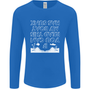 My Boat Has Sunk Sailing Sailor Boat Canoe Mens Long Sleeve T-Shirt Royal Blue