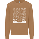 My Boat Has Sunk Sailing Sailor Boat Canoe Mens Sweatshirt Jumper Caramel Latte